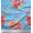 Light Blue, variant on Soimoi Cotton Duck Fabric Leaves & Peony Floral Decor Fabric Printed Yard 42 Inch Wide