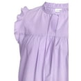thumbnail image 5 of LASCANA Women's Ruffled Eyelet Blouse Shirt Eyelet Detail, 5 of 5