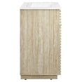 thumbnail image 3 of Modway Render 24" Faux Travertine Bathroom Vanity With Sink in White, 3 of 10