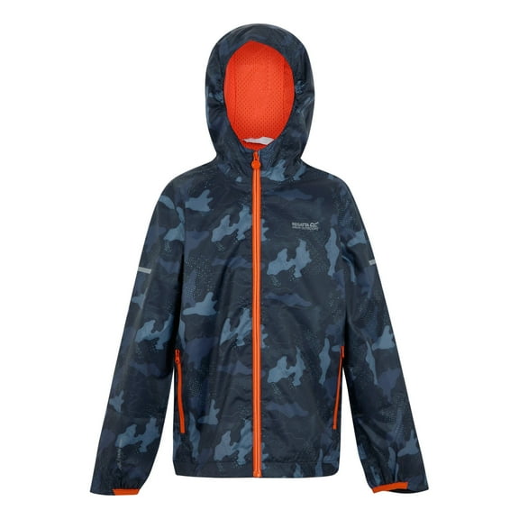 Regatta Boys/Girls Lever II Camo Waterproof Jacket