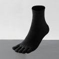 thumbnail image 5 of ievspot 1 Pair Toe Socks Fall Winter Moisture-Wicking Breathable Arch Support Men Women Athletic Running Cotton Five Fingers Sock, 5 of 8