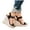 Black, variant on Sandals for Women Wide Width,Women's Platform Sandals Casual Summer Flatform Ankle Buckle Strap Open Toe Sandals Khaki Women Sandal