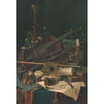 thumbnail image 3 of J. Califiano 14x18 Black Modern Framed Museum Art Print Titled - Bohemia (1896), 3 of 5