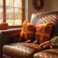 thumbnail image 4 of YLOMAY Decorative Throw Pillow Thanksgiving Fall Pillow with Removable Cover Soft Lumbar Cushion for Sofa Bedroom Holiday Living Room Festival and Everyday Home Decor,19.69 × 11.81 in, 4 of 6