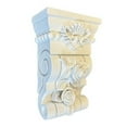thumbnail image 4 of 2-Pack Millwork Rose Corbel 6 5/8-Inch W x 3 3/4-Inch D x 10 1/4-Inch H High Density Polyurethane OC-031, 4 of 5
