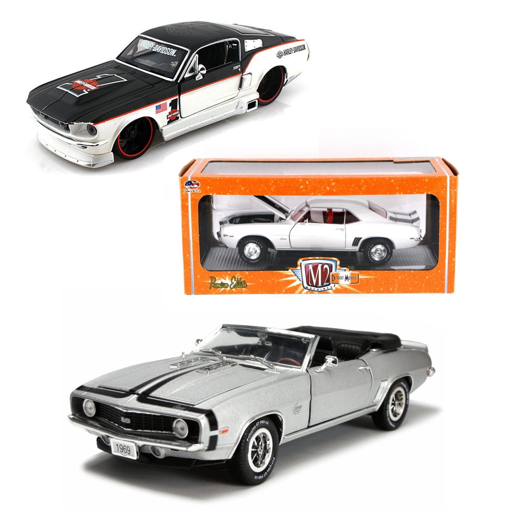 Best Of 1960s Muscle Cars Diecast Set 3 Set Of Three 124 Scale Diecast Model Cars 