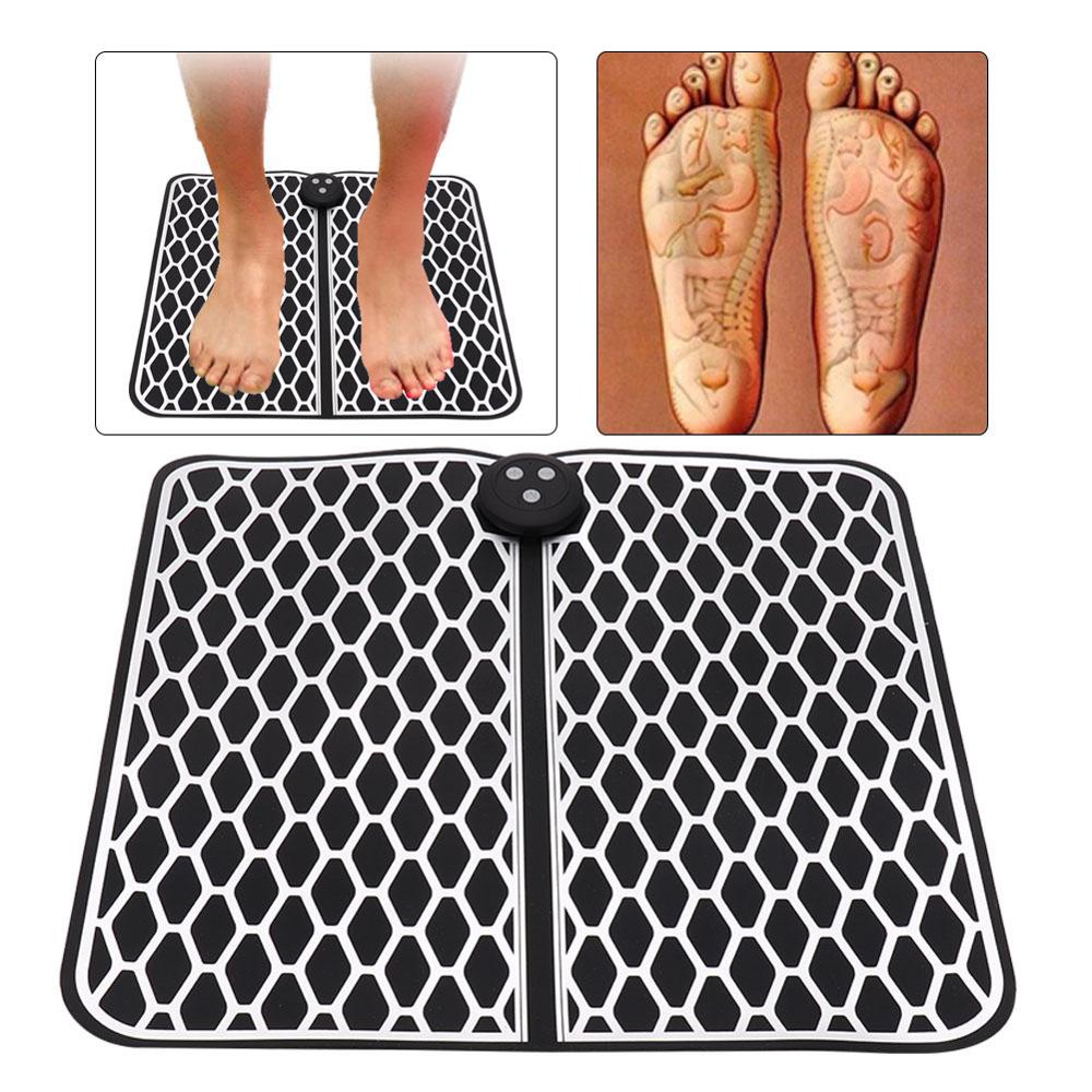 LYUMO Mini Foldable Wireless Foot Massage Pad Intelligent Pulse