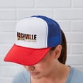 thumbnail image 5 of CafePress - Nashville Music City USA - Adjustable Unisex Printed Trucker Hat with Mesh Back, 5 of 10