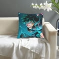 thumbnail image 2 of My Hero Academia Throw Pillow Covers, Anime Pillow Cases, Cushion Covers 18 X 18 Inch Square Pillow Protectors For Sofa Couch Bedroom Car Chair Home Decor, 2 of 9