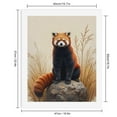 thumbnail image 2 of Paint by Numbers Kit for Adults, Red Panda On Rock Paint by Numbers, Easy Paint by Numbers Kit for Adults Beginner, DIY Adult Paint by Number Kits on Canvas, 12x16in Home Decor, 2 of 7