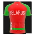 thumbnail image 2 of Belarus Full Zipper Bike Short Sleeve Cycling Jersey  for Men - Size 4XL, 2 of 4