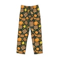 thumbnail image 6 of Daiia Autumn Harvest Pumpkin Basket Men's Sleep Pant with Pockets and Drawstring,Pajama Pants-Medium, 6 of 9