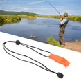 thumbnail image 1 of Emergency Whistle, Simple Refined Safety Whistle ABS  with Lanyard for Boating, 1 of 7