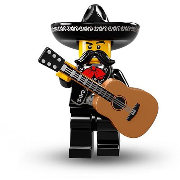 Lego Series 16 Minifigure - Mariachi (6 Pieces)