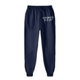 thumbnail image 4 of CharmCyan Red Hooded Sweatshirt and Sweatpants Set, STRONGER THAN THE STORM Motivational Print, Unisex Casual Tracksuit, Soft Fleece, Comfortable Loungewear for Men and Women Navy 3XL, 4 of 4