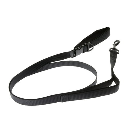 Vibrant Life 6' Adjustable Hands-Free Leash, Black, L