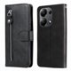 thumbnail image 1 of Estuche de Cuero PU con Cierre para Xiaomi Poco M6 Pro 4G , Funda Protectora con Billetera y Correa, 1 of 6
