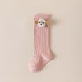 thumbnail image 6 of Cozy Kids Crew Socks with Adorable Bear Design, Soft Warm Wool Thermal Socks for Toddlers Boys Girls, Thick Long Winter Boot Socks, 6 Pairs, 6 of 7