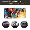 thumbnail image 6 of Anime My Hero Academia License Plate Cover Aluminum Novelty Vanity Tag Protection License Plate Tag Sign Decorative For Various Car Truck Models, 6 of 8