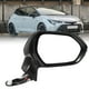 thumbnail image 1 of Espejo Retrovisor Exterior, Luz De Señal De Negra Brillante, Espejo De Puerta Eléctrica De Vidrio HD, 6 Cables Plug And Play Para Automóviles, 1 of 7