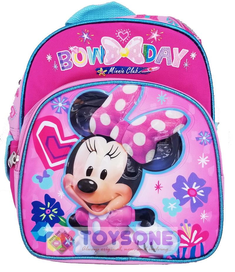 Disney Junior Minnie Mouse Girl's 10" Mini Backpack 