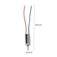 thumbnail image 2 of LLC 5 Pcs DC 4.5V 32250RPM Micro Moteur Sans Noyau pour Modèle Jouet, 2 of 7