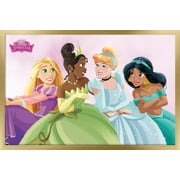 Disney Ultimate Princess Celebration - Group Wall Poster, 22.375" x 34", Framed