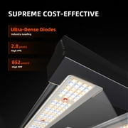 Spider Farmer G3000 LED Grow Light Full Spectrum Dimmable Indoor Plants for Veg Flower