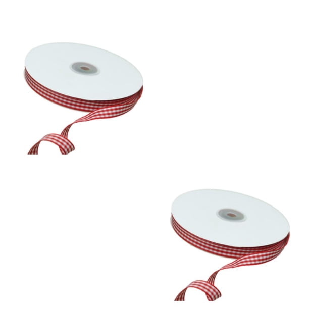 Bearachild Conveniente cinta negra para entusiastas del bricolaje y las manualidades Cinta blanca duradera rojo 45m 2Conjunto