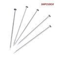thumbnail image 3 of Kearding 300 piezas de alfileres para la cabeza, alfileres de costura para ropa DIY, accesorios para hacer joyas, alfileres para la cabeza, costura para Artesanía Kearding HA062699-00, 3 of 6