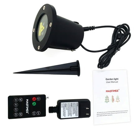 Laser Projector Light Mustang Garden Light Laser Projector ★ Christmas ★ w Wireless Remote ★ Garden Decoration ★ Holiday Party ★ Red and Green Lights ()