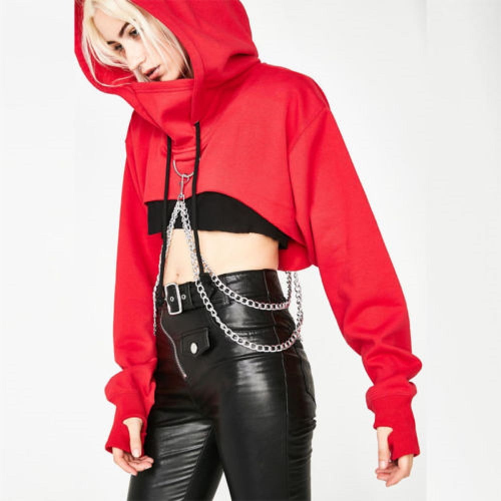 gothic long sleeve tops