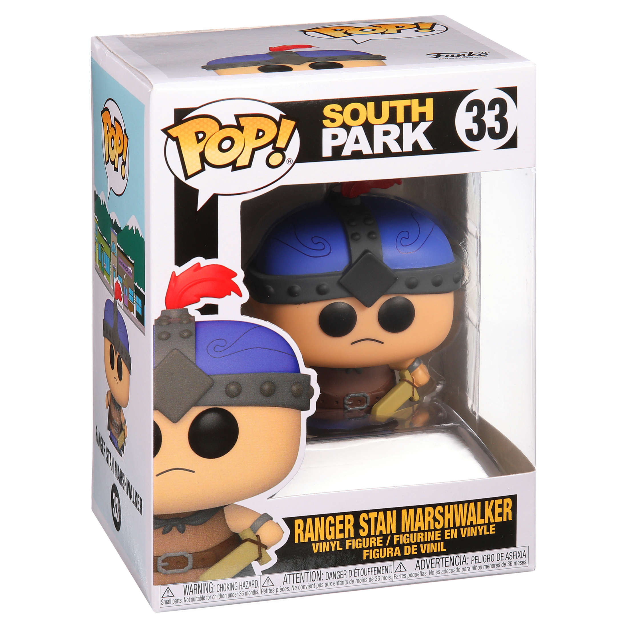 Funko Pop Vinyl Figurine Ranger Stan Marshwalker #33 - South Park Stic -  Sunnyside Gift Shop