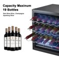 thumbnail image 4 of High Life 19 Bouteille Vaykold Freestanding Vin & Boisson Réfrigérateur, 4 of 7