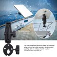 thumbnail image 3 of Mount RV Ladder Pole Mount with Adjustable Angle Clamp Aluminum Alloy Bracket for Satellite TV Dish On Roof Racks RVs Boats Clamp RV Pole Mount, 3 of 7
