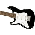thumbnail image 5 of Fender Squier 3/4-Size Kids Mini Strat Electric Guitar, Left Handed - Black w/ Amplifier, 5 of 7