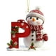 thumbnail image 2 of Adornos navideños, adornos navideños, regalos navideños, 26 letras, decoración para árbol de Navidad, colgante, adornos para árbol de Navidad, adornos navideños DIY, decoración navideña, decoración co, 2 of 9