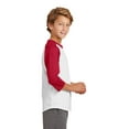 thumbnail image 3 of Sport-Tek Yt200 Youth Colorblock Raglan Jersey, 3 of 6