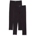 thumbnail image 1 of Essentials Legging Uniforme pour Filles Tout-Petits, Lot de 2, Noir, 2T, 1 of 2