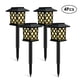 thumbnail image 1 of 4 luces solares para exteriores, iluminación de paisaje, lámpara de césped alimentada por energía solar, 1 of 8
