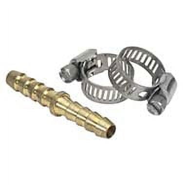 Moeller Brass Hose Menders 3/8" Hose Mender W/ Stainless Steel  Clamps 033213-1