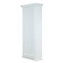 Leto On the Wall White Cabinet 37.5h x 15.5w x 8d