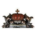 thumbnail image 3 of Ebros Large Medieval Heraldic Royal Lion Coat of Arms King Crown Shield Plaque, 3 of 9