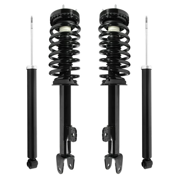 Unity Automotive Front & Rear Complete Strut Assembly Shock Kit Fits 2005-2010 Chrysler 300, 4-11280-253600-001