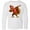 AA-White, variant on Inktastic Dabbing Turkey Thanksgiving Long Sleeve Youth T-Shirt