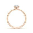 thumbnail image 2 of ANGARA Natural Diamond Solitaire Engagement Ring in 14K Rose Gold for Women (Size-5.9mm| Color-H| Clarity-SI2) | April Birthstone, Anniversary, Jewelry Gift for Women | Natural Diamond Ring, 2 of 9