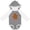 Granite & White w Ears, variant on Inktastic Sugar & Spice Gingerbread Girls Long Sleeve Baby Bodysuit