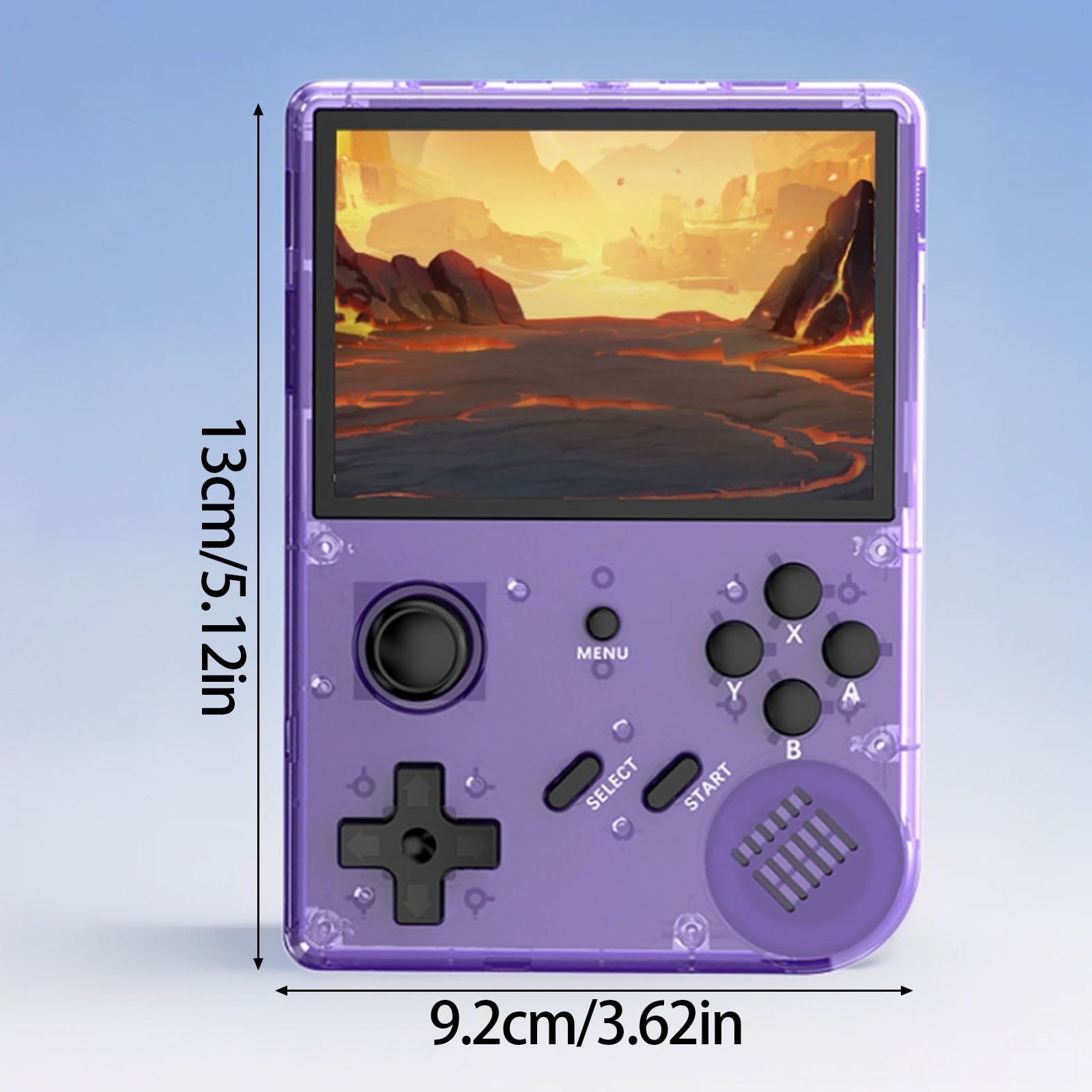 Gaming Device 64GB Storage Fast Speed Processor 3.5'' Display Long Lasting Ergonomic Gaming Machine