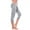 Gris, variante sur Fartey Pantalon Capri Cargo Décontracté pour Femme, Extensible, à Cordon, Taille Basse, Leggings Légers de Détente, Couleur Unie, Pantalon Court avec Poches