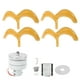 thumbnail image 1 of Wind Turbine Generator Kit 4 Blades 600W with Controller Power Gourd Type DT‑HL‑600w‑Golden24V, 1 of 5